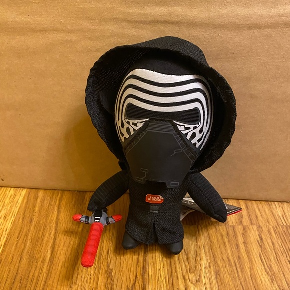 Star Wars Stuffed Animal Plushies And Black Series Action Figures Lot. Baby Yoda - Picture 8 of 9